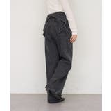 【S/Mサイズ展開】バックリボンストレートデニムパンツ | RMAF NICE CLAUP / OLIVE des OLIVE | 詳細画像14