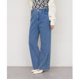 【S/Mサイズ展開】バックリボンストレートデニムパンツ | RMAF NICE CLAUP / OLIVE des OLIVE | 詳細画像17