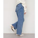 【S/Mサイズ展開】バックリボンストレートデニムパンツ | RMAF NICE CLAUP / OLIVE des OLIVE | 詳細画像21