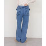 【S/Mサイズ展開】バックリボンストレートデニムパンツ | RMAF NICE CLAUP / OLIVE des OLIVE | 詳細画像6