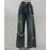 【S/Mサイズ展開】リボンビジューチャームワイドパンツ | RMAF NICE CLAUP / OLIVE des OLIVE | 詳細画像8