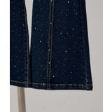 【S/Mサイズ展開】キラキラ後レースアップフレアパンツ | RMAF　NICE CLAUP / OLIVE des OLIVE | 詳細画像6 