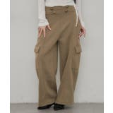 カーキ | ナポレオン風スウェットパンツ | RMAF　NICE CLAUP / OLIVE des OLIVE