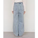 脇レースラインワイドデニムパンツ | RMAF NICE CLAUP / OLIVE des OLIVE | 詳細画像22