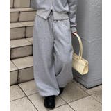 トップグレー | 【セットアップ対応】ラインストーンスウェットパンツ | RMAF NICE CLAUP / OLIVE des OLIVE