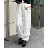 オフ | 【セットアップ対応】ラインストーンスウェットパンツ | RMAF NICE CLAUP / OLIVE des OLIVE