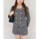 【ツイードコレクション】ダブルボタンショートパンツ | RMAF NICE CLAUP / OLIVE des OLIVE | 詳細画像9