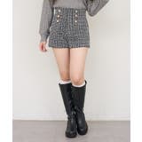 【ツイードコレクション】ダブルボタンショートパンツ | RMAF NICE CLAUP / OLIVE des OLIVE | 詳細画像4
