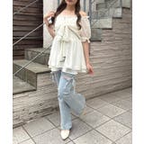 ビッグリボンチュニックブラウス | RMAF　NICE CLAUP / OLIVE des OLIVE | 詳細画像6 