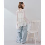 ”儚げフェミニン”を叶える、ティアードキャミチュニック | RMAF NICE CLAUP / OLIVE des OLIVE | 詳細画像33