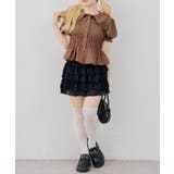 【7色展開】シャーリングペプラムブラウス | RMAF　NICE CLAUP / OLIVE des OLIVE | 詳細画像16 