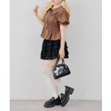 【7色展開】シャーリングペプラムブラウス | RMAF　NICE CLAUP / OLIVE des OLIVE | 詳細画像17 