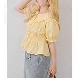 【7色展開】シャーリングペプラムブラウス | RMAF　NICE CLAUP / OLIVE des OLIVE | 詳細画像42 
