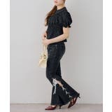 【7色展開】シャーリングペプラムブラウス | RMAF　NICE CLAUP / OLIVE des OLIVE | 詳細画像53 