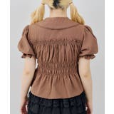 【7色展開】シャーリングペプラムブラウス | RMAF　NICE CLAUP / OLIVE des OLIVE | 詳細画像59 