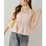 ピンク | ショート丈バルーンキャミブラウス | RMAF　NICE CLAUP / OLIVE des OLIVE