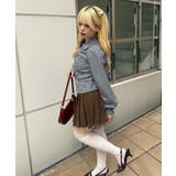 胸ギャザーレースアップ長袖ブラウス | RMAF　NICE CLAUP / OLIVE des OLIVE | 詳細画像12 