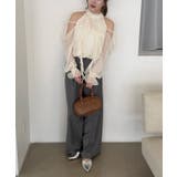肩開きラッフルブラウス | RMAF NICE CLAUP / OLIVE des OLIVE | 詳細画像50