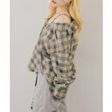 【着方いろいろ】kirakiraマルチチェックシャツ | RMAF　NICE CLAUP / OLIVE des OLIVE | 詳細画像8 
