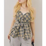 【着方いろいろ】kirakiraマルチチェックシャツ | RMAF　NICE CLAUP / OLIVE des OLIVE | 詳細画像10 