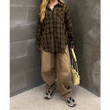 【着方いろいろ】kirakiraマルチチェックシャツ | RMAF　NICE CLAUP / OLIVE des OLIVE | 詳細画像27 