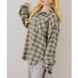 【着方いろいろ】kirakiraマルチチェックシャツ | RMAF　NICE CLAUP / OLIVE des OLIVE | 詳細画像4 