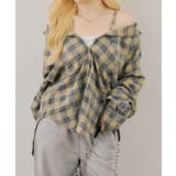 【着方いろいろ】kirakiraマルチチェックシャツ | RMAF　NICE CLAUP / OLIVE des OLIVE | 詳細画像7 