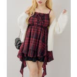 レッド | 【Web限定】レースアップキャミチュニック | NICE CLAUP / OLIVE des OLIVE OUTLET