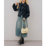 【2種のボウタイ付き】胸ギャザーボウタイブラウス | RMAF NICE CLAUP / OLIVE des OLIVE | 詳細画像24