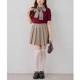 リボンタイケーブル半袖ニット | RMAF NICE CLAUP / OLIVE des OLIVE | 詳細画像8