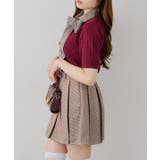 リボンタイケーブル半袖ニット | RMAF NICE CLAUP / OLIVE des OLIVE | 詳細画像6