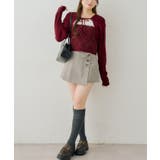 【セットアイテム】ファー付キャミ×ニットボレロ | RMAF NICE CLAUP / OLIVE des OLIVE | 詳細画像32