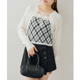アイボリー | 【セットアイテム】ファー付キャミ×ニットボレロ | RMAF NICE CLAUP / OLIVE des OLIVE