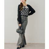 【セットアイテム】ファー付キャミ×ニットボレロ | RMAF NICE CLAUP / OLIVE des OLIVE | 詳細画像5