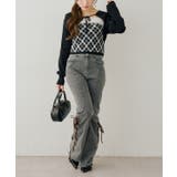 【セットアイテム】ファー付キャミ×ニットボレロ | RMAF NICE CLAUP / OLIVE des OLIVE | 詳細画像6