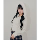 【5色展開】ラメケーブルジップアップパーカー | RMAF NICE CLAUP / OLIVE des OLIVE | 詳細画像13