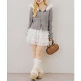 【5色展開】ラメケーブルジップアップパーカー | RMAF NICE CLAUP / OLIVE des OLIVE | 詳細画像24