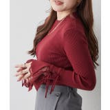 袖レース&リボンニットトップス | RMAF NICE CLAUP / OLIVE des OLIVE | 詳細画像19