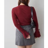 袖レース&リボンニットトップス | RMAF NICE CLAUP / OLIVE des OLIVE | 詳細画像20