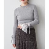 袖レース&リボンニットトップス | RMAF NICE CLAUP / OLIVE des OLIVE | 詳細画像33