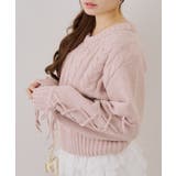 袖レースアップモールニットプルオーバー | RMAF NICE CLAUP / OLIVE des OLIVE | 詳細画像28