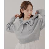 ビッグリボンニットパーカー | RMAF　NICE CLAUP / OLIVE des OLIVE | 詳細画像1 