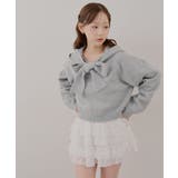 ビッグリボンニットパーカー | RMAF　NICE CLAUP / OLIVE des OLIVE | 詳細画像3 