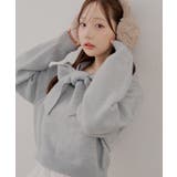 ビッグリボンニットパーカー | RMAF　NICE CLAUP / OLIVE des OLIVE | 詳細画像5 