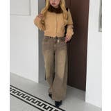 フェイクファー衿ニットカーディガン | RMAF　NICE CLAUP / OLIVE des OLIVE | 詳細画像14 
