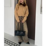 フェイクファー衿ニットカーディガン | RMAF　NICE CLAUP / OLIVE des OLIVE | 詳細画像15 
