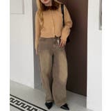フェイクファー衿ニットカーディガン | RMAF　NICE CLAUP / OLIVE des OLIVE | 詳細画像16 