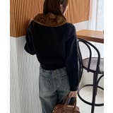 フェイクファー衿ニットカーディガン | RMAF　NICE CLAUP / OLIVE des OLIVE | 詳細画像19 