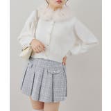 フェイクファー衿ニットカーディガン | RMAF　NICE CLAUP / OLIVE des OLIVE | 詳細画像23 