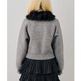 フェイクファー衿ニットカーディガン | RMAF　NICE CLAUP / OLIVE des OLIVE | 詳細画像46 